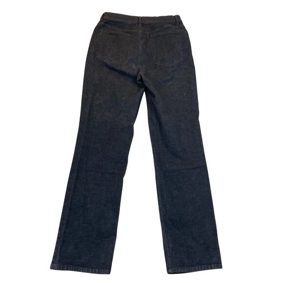 Talbots Women's Jeans Size 10 Stretch Denim Dark Wash Straight Leg Cotton Blend - Picture 2 of 7